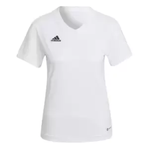 adidas ENT22 T Shirt Womens - White