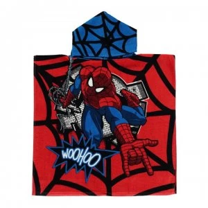 Character Towel Poncho Infant - Spiderman