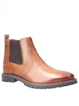 Base London Wilkes Washed Leather Boot