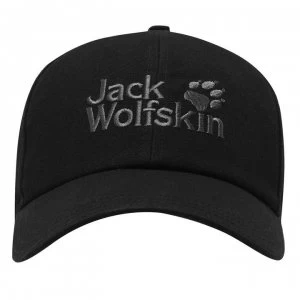 Jack Wolfskin Logo Baseball Cap - Black