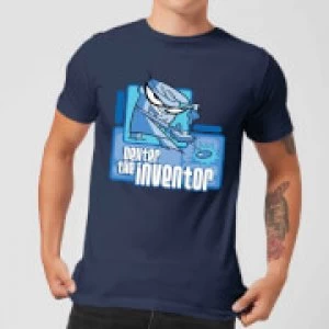 Dexters Lab The Inventor Mens T-Shirt - Navy - M