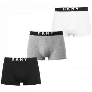 DKNY 3 Pack Trunks - Blk/Gry/Wht