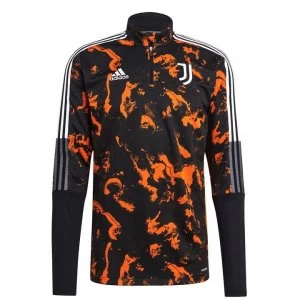 adidas Juventus Graphic Track Top Mens - Black/Orange