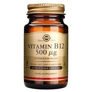 Solgar Vitamin B12 500 mcg Vegetable Capsules 50 capsules