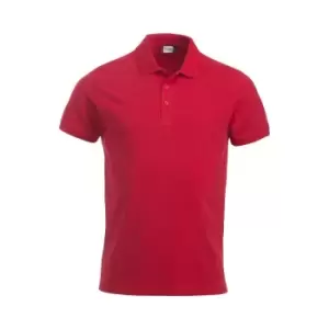 Clique Mens Classic Lincoln Polo Shirt (XS) (Red)