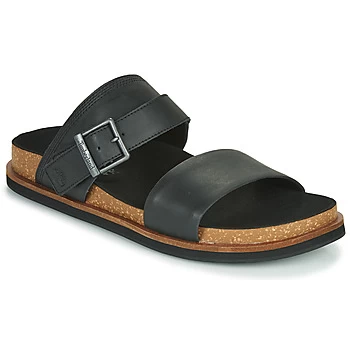 Timberland AMALFI VIBES 2BAND SANDAL mens Mules / Casual Shoes in Black,8.5,7.5