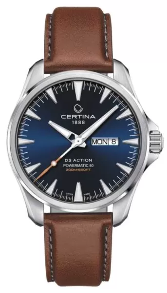 Certina C0324301604100 DS Action Day-Date Powermatic 80| Watch