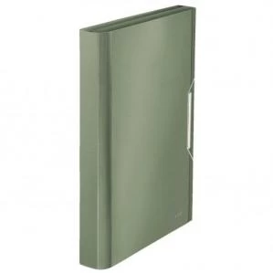 Leitz Style A4 Expanding File with 6 Compartments, Celadon Green -