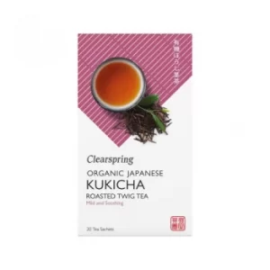 Clearspring Org Japanese Kukicha Tea Bags 20bag