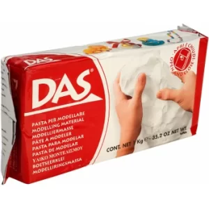 DAS 387500 Air Drying Modelling Clay 1kg White