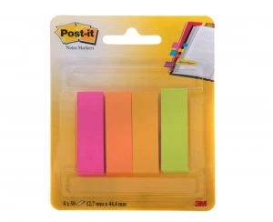 Post it Notes Markers 4 Pads Assorted