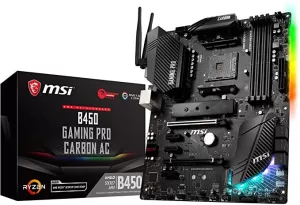 MSI B450 Gaming Pro Carbon AC AMD Socket AM4 Motherboard