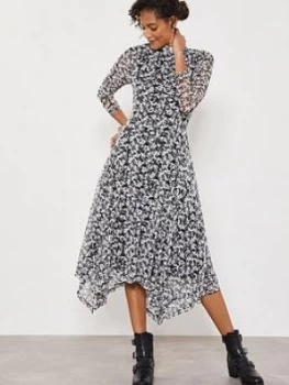 Mint Velvet Bonnie Print Jersey Dress - Multi