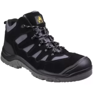 Amblers Safety AS251 Mens Lightweight Safety Hiker Boots (9 UK) (Black) - Black