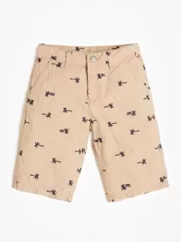 Guess LOUANA boys's Childrens shorts in Beige. Sizes available:10 ans,12 ans,14 ans