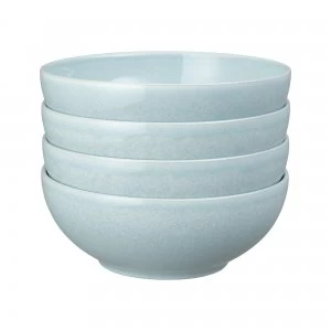 Intro Pale Blue Set Of 4 Cereal Bowl