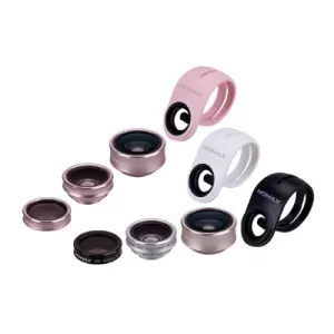 Momax Momax CAM4 X-Lens: 4 in 1 Superior Lens Set for Sm Mobile Accessories