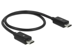 DeLOCK 83570 USB cable 0.3 m USB 2.0 USB B Black