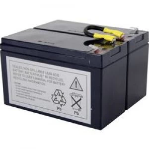 UPS battery Conrad energy replaces original battery RBC5 Suitable for model SU