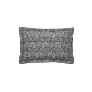 William Morris Crown Imperial Oxford Pillowcase, Charcoal