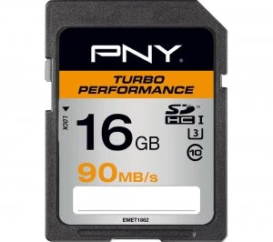 PNY Turbo 16GB SDHC Memory Card