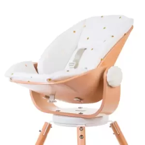 Childhome Evolu High Chair Newborn Cushion - Gold Dots