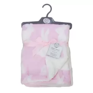 Snuggle Baby Babies Rabbit Wrap (75 x 100cm) (Pink)