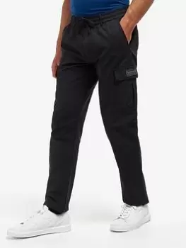 Barbour International Penton Cargo Trousers- Black, Size XL, Men