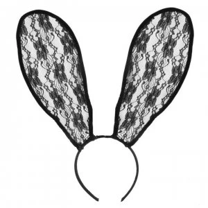 SportFX Lace Ears - Black Bunny