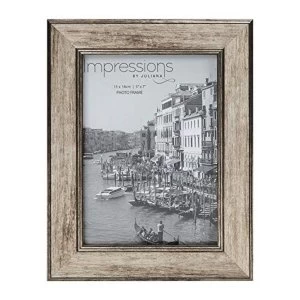 5" x 7" - Impressions Tarnished Pewter Look Photo Frame