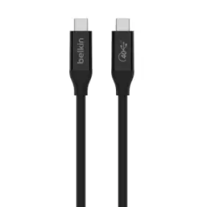 Belkin INZ001bt0.8MBK USB cable 0.8 m USB4 Gen 3x2 USB C Black