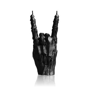 Black Metallic Zombie Hand RCK Candle