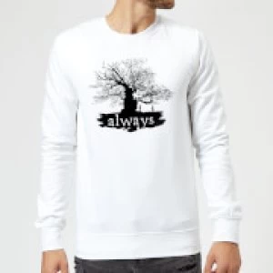 Harry Potter Always Tree Sweatshirt - White - M