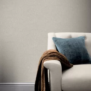 Country Plain Taupe Wallpaper Taupe