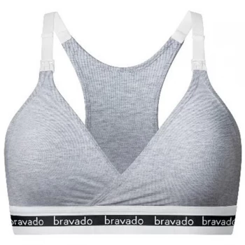 Bravado Original nursing bra for cup sizes B-D - Grey