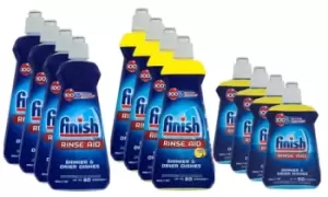 Finish Dishwasher Mix Rinse Aid: Original 250ml/Four-Pack