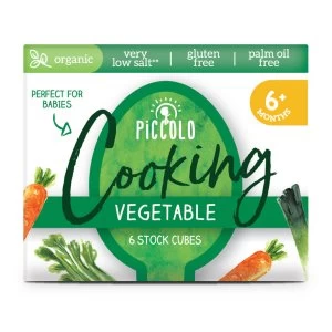 Piccolo Organic Cooking Stock Cube Vegetable 6m+