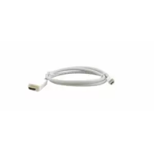 Kramer Electronics C-MDP/HM-10 video cable adapter 3m HDMI Type A (Standard) Mini DisplayPort White
