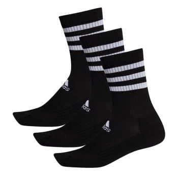 adidas 3 Pack Socks - Black