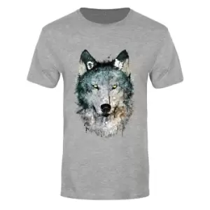 Unorthodox Collective Mens Alpha Premium Heather T-Shirt (Large) (Grey)