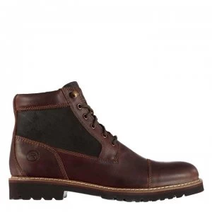 Rockport Marshall Cap Toe Boots - Brown
