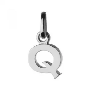 Ladies Links Of London Sterling Silver Keepsakes Alphabet Q Charm