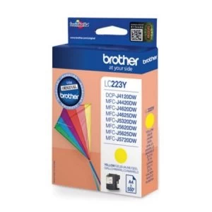 Brother LC223 Yellow Ink Cartridge