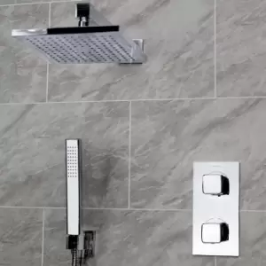 Bristan - Cobalt Concealed Mixer Shower with Shower Kit and Fixed Head