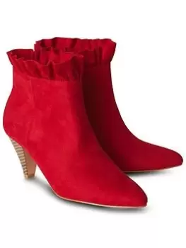 Joe Browns All The Sass Bootees -red, Red, Size 6, Women