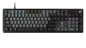 Corsair K70 CORE RGB Mechanical Gaming Keyboard, Grey Keycaps - KB-CORK70CORERGB