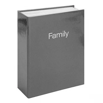 4"x 6" - iFrame Charcoal Grey Gloss Album - Family