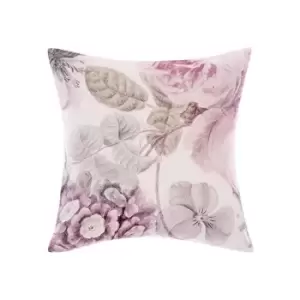 Linen House Ellaria Cushion Cover (One Size) (Lilac/Powder Pink)