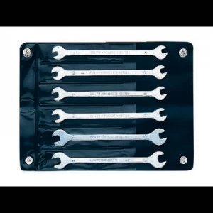 Bahco 1933M/6T Double-ended open ring spanner set 6 Piece