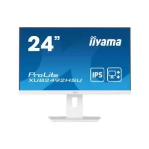 iiyama ProLite XUB2492HSU-W5 LED display 61cm (24") 1920 x 1080 pixels Full HD White